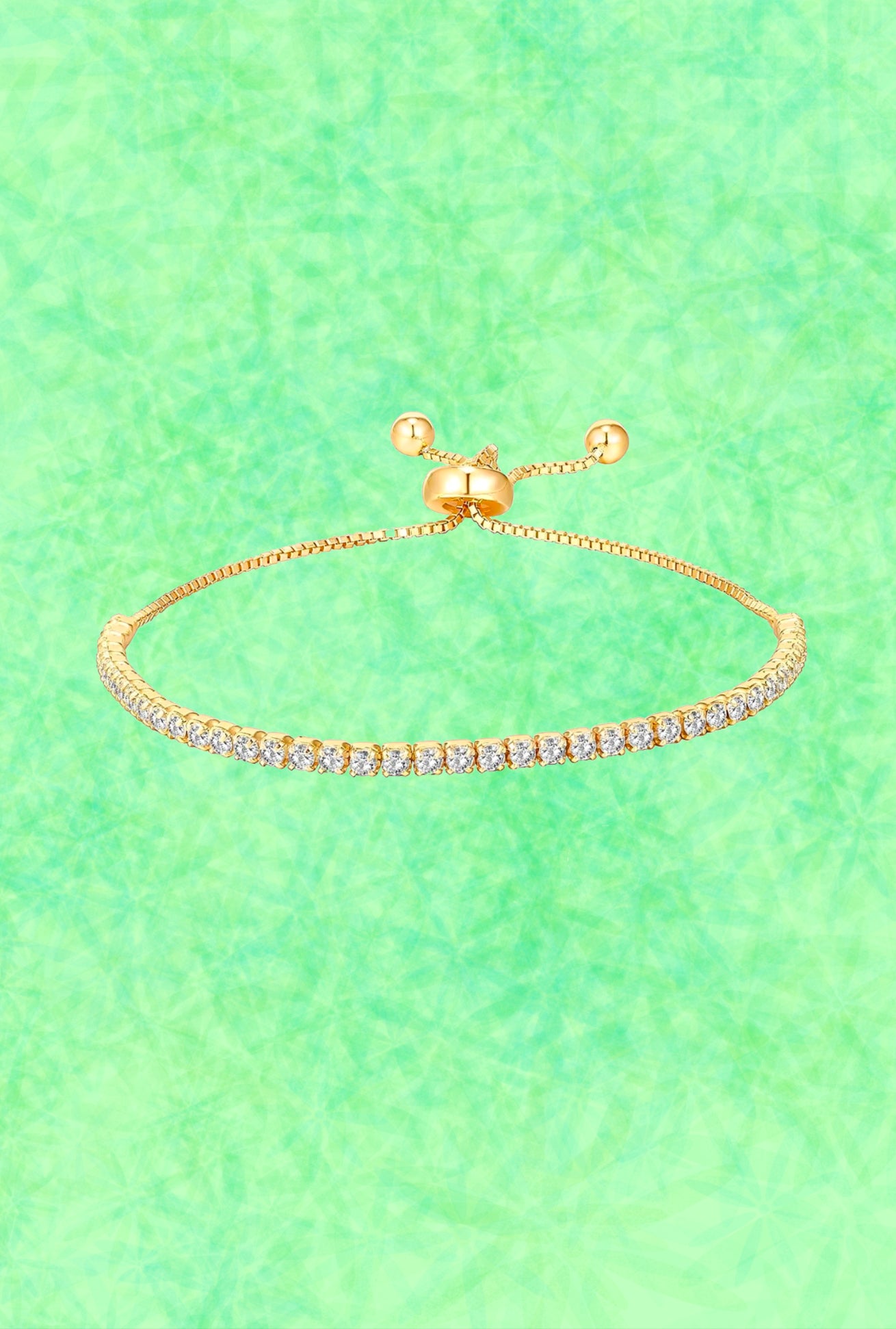 Gold Tennis Bracelet