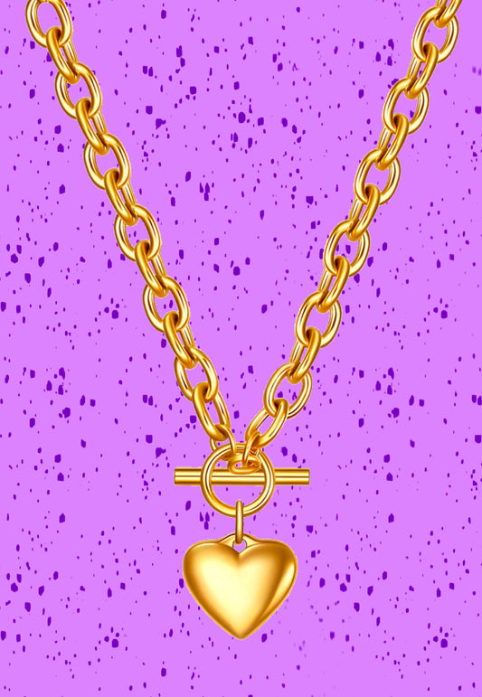 Heart Chain Necklace